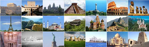 Le 7 meraviglie del Mondo