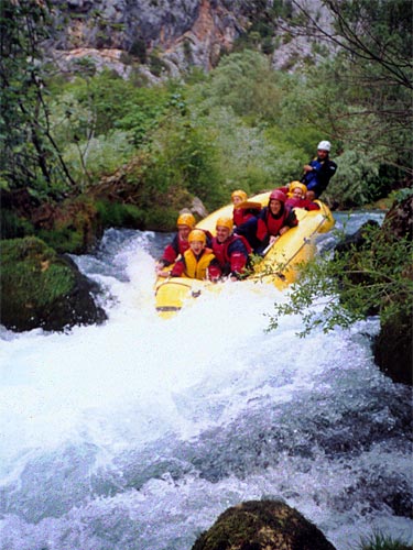 rafting