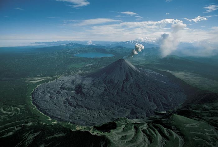 Vulcano Karymsky Russia