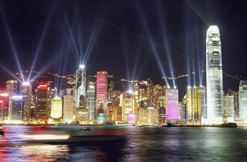 Veduta di Hong Kong