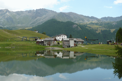 Lago di Lod Chamois Valtournenche