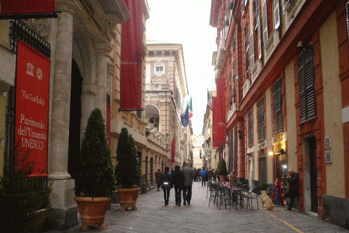 Via Garibaldi Genova