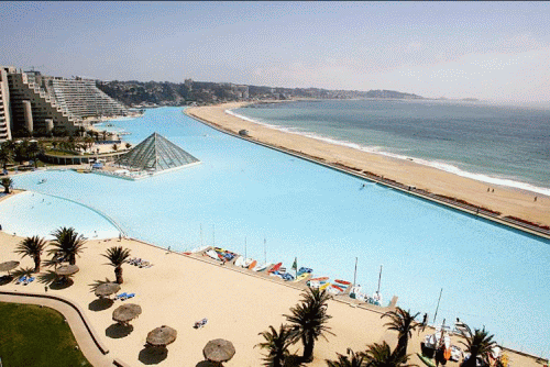 La Piscina Più Grande Del Mondo A San Alfonso Del Mar In Cile