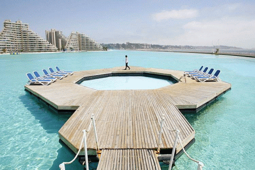 La Piscina Più Grande Del Mondo A San Alfonso Del Mar In Cile