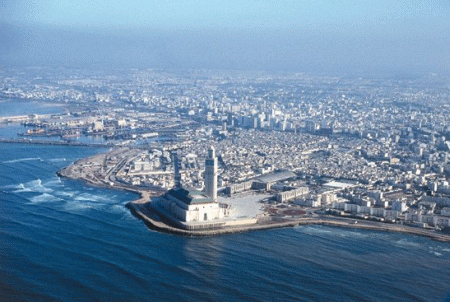 Casablanca, veduta dall'alto