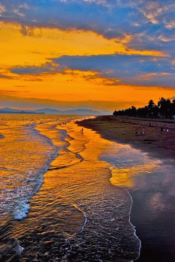 Tramonto in Costa Rica