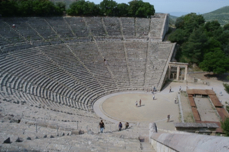 Teatro di Epidauro Grecia