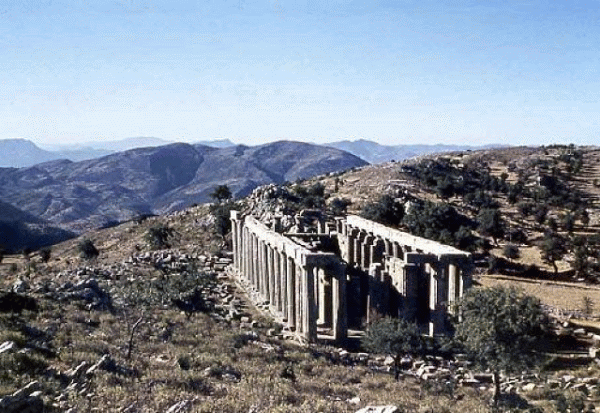 tempio di apollo epicurio basse