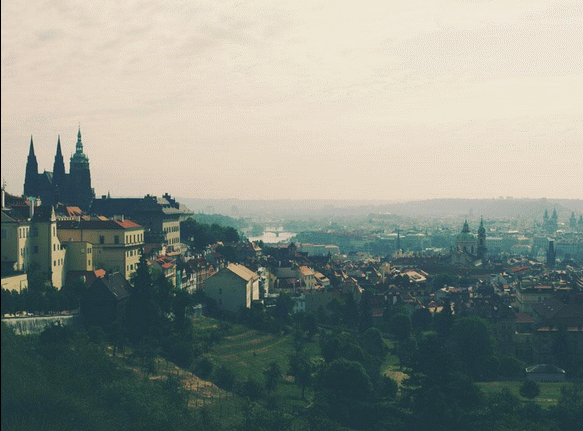 Cattedrale di San Vito che sovrasta Praga