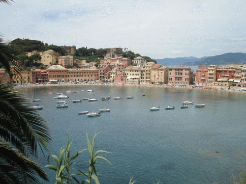 Incantevole veduta di Sestri Levante