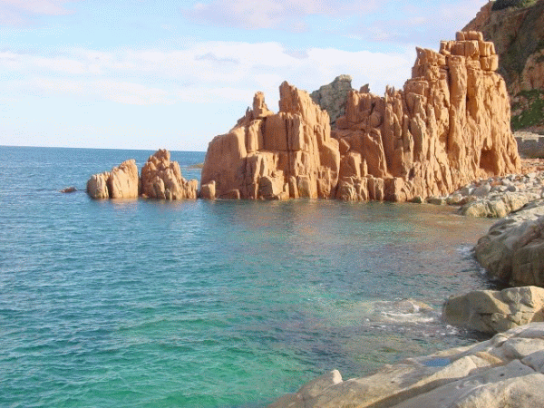Le rocce rosse di Arbatax Sardegna