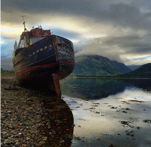 Loch Linnhe e il Ben Nevis sullo sfondo Scozia