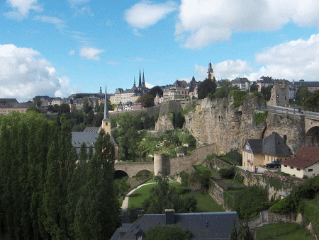 città di Lussemburgo