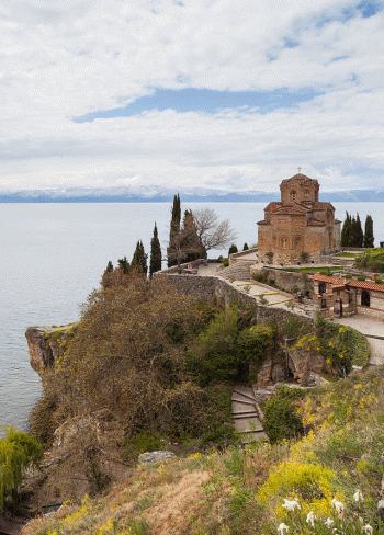 Ocrida Macedonia lago