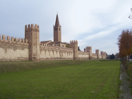 Montagnana Padova mura fortificate