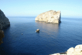 Capo Caccia (Alghero), lo scoglio della Foradada