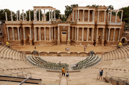 merida spagna teatro romano