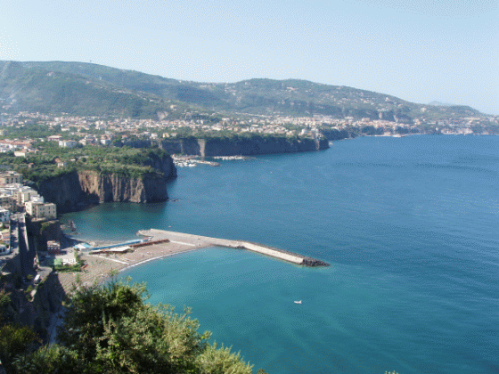 Meravigliosa veduta di Sorrento