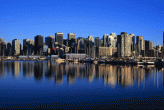 Vancouver Canada lo skyline spettacolare