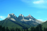 The Three Sisters, Canmore, Alberta