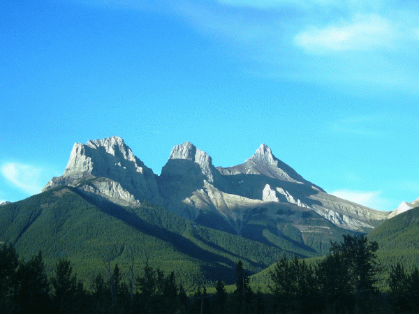 The Three Sisters, Canmore, Alberta