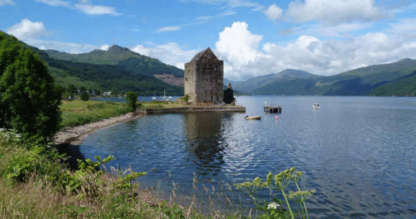 Veduta di Loch Goil Scozia