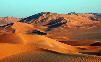 oman deserto sabbia