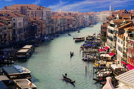 barca a Venezia