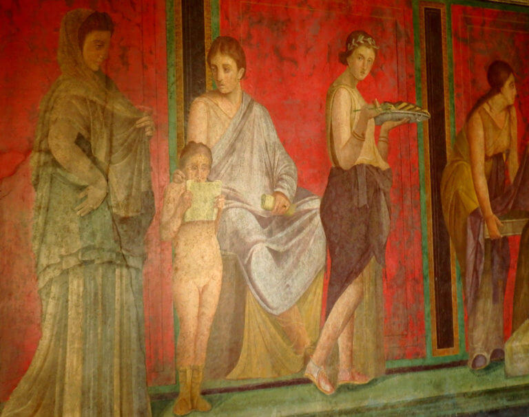 affreschi della Villa dei Misteri