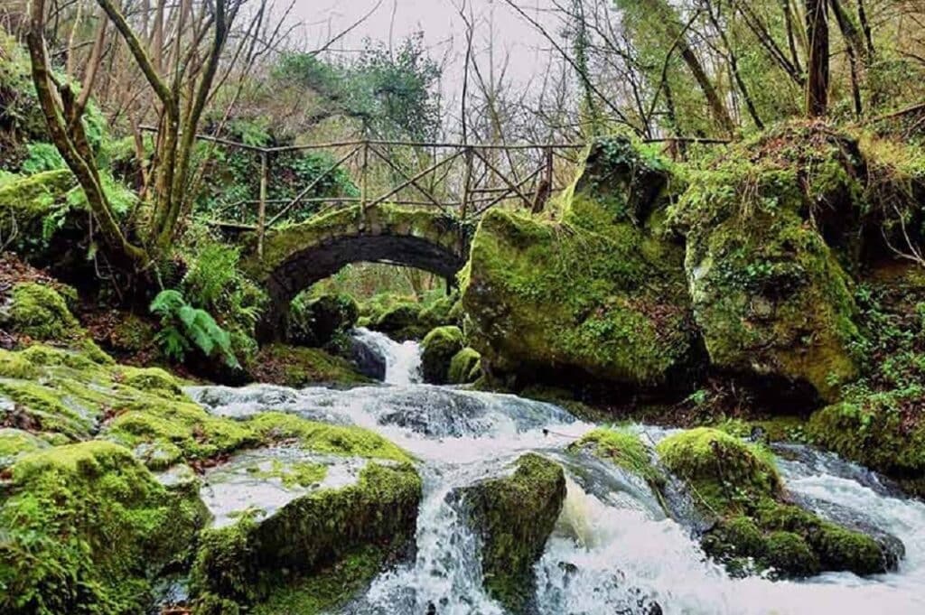 La cascate di Conca della Campania
