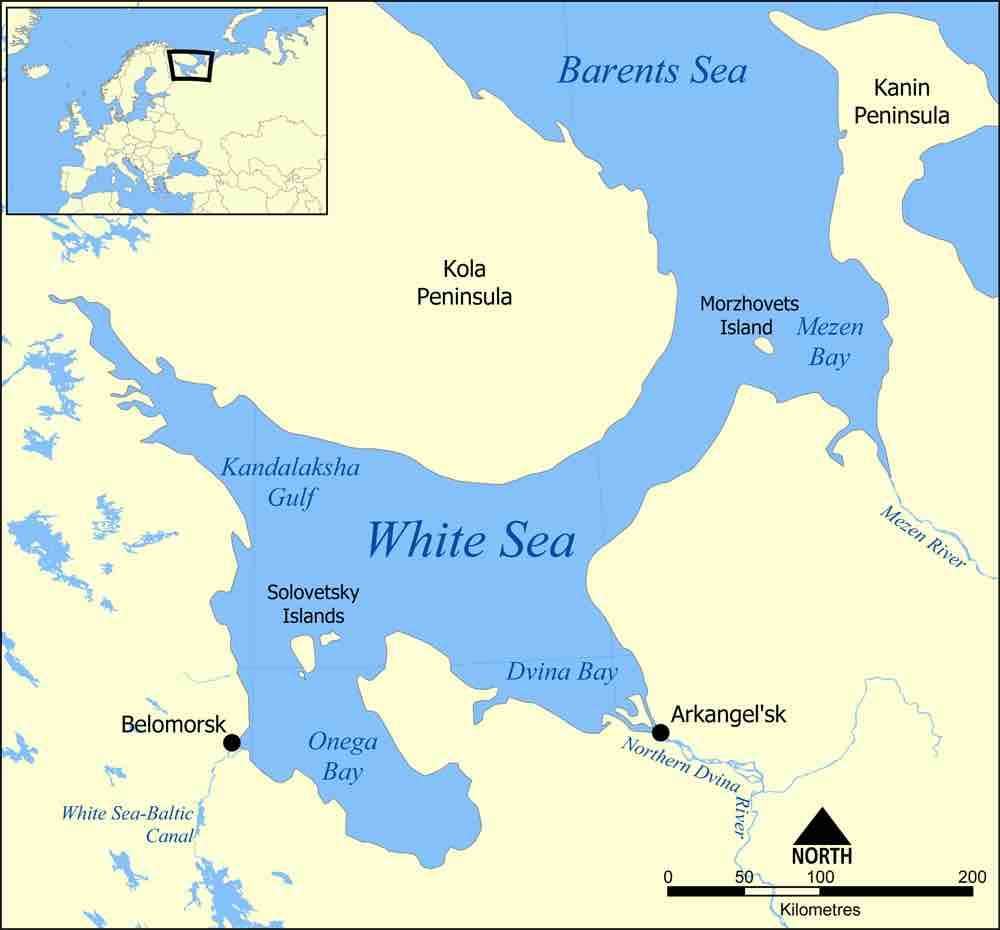 Mar Bianco Cartina